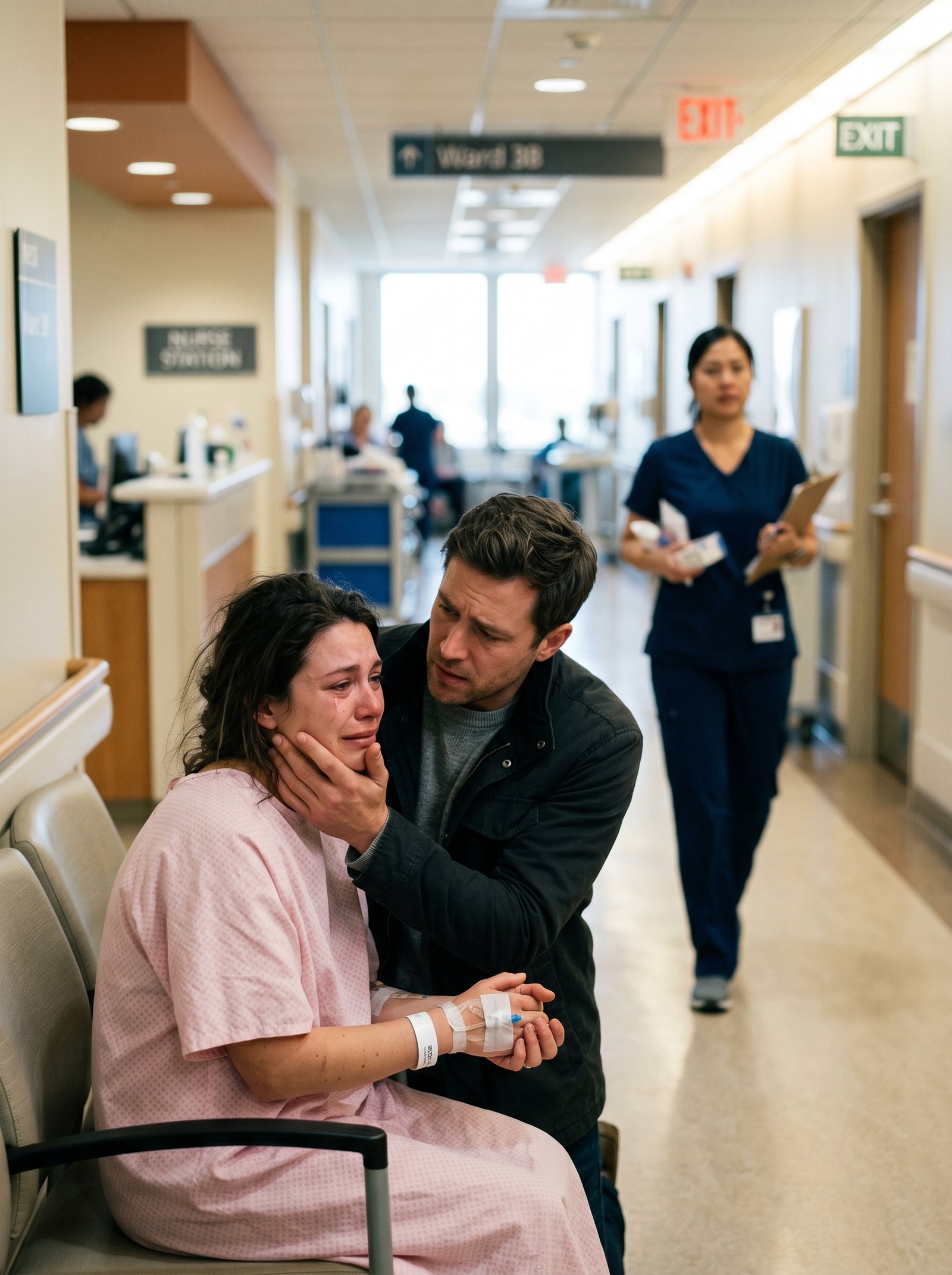 Years after I walked away from my marriage, I saw my ex-wife lying helpless in a hospital corridor. What happened next changed my life forever.