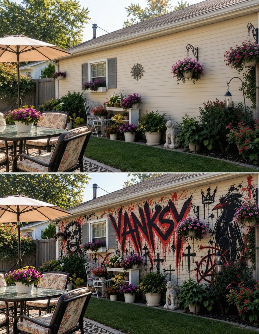 My Neighbor Spray‑Painted Graffiti on My House — Calling It “Prettier,” But Refusing to Pay for the Damage