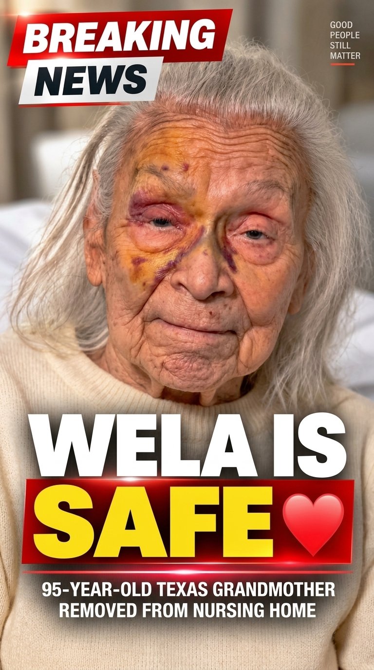 The 95‑Year‑Old Texas Grandmother Who Touched So Many Hearts — Her Family Confirms She’s Now Safe at Home