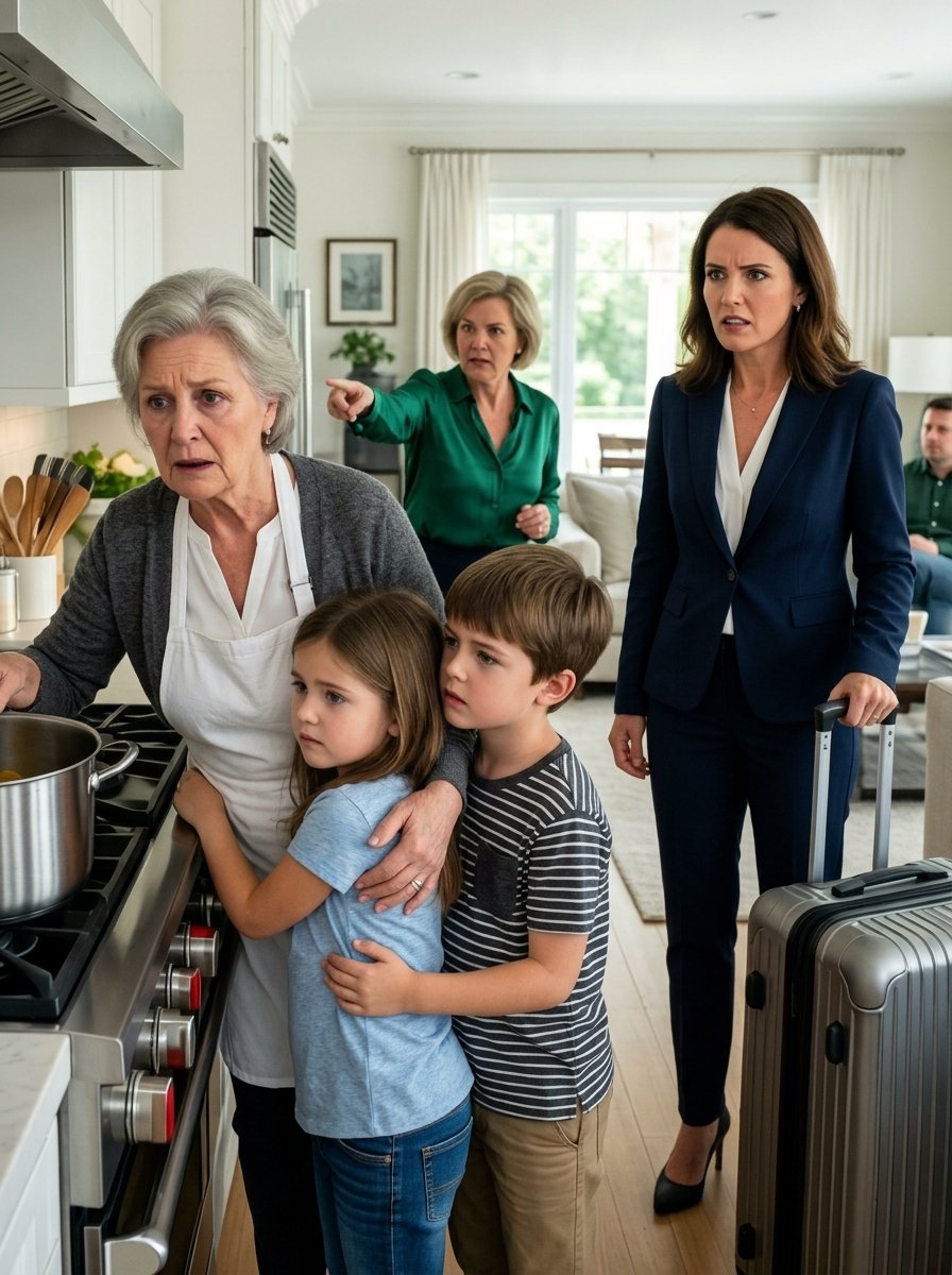 PART3″I Rushed Home From My Business Trip Early, Excited to Surprise My Twins and Thank My Mother — What Greeted Me at the Door Changed Everything”