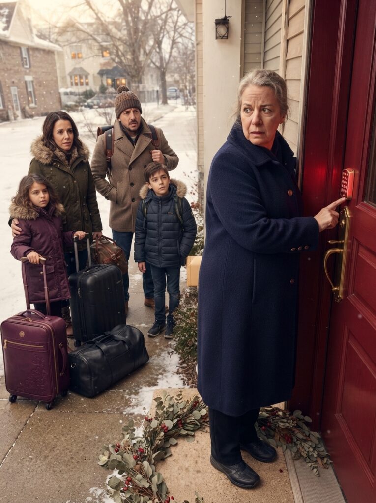 My MIL Tried to Take Over Our House for the Holiday — But Her Ten‑Person Arrival Ended at a Locked Door