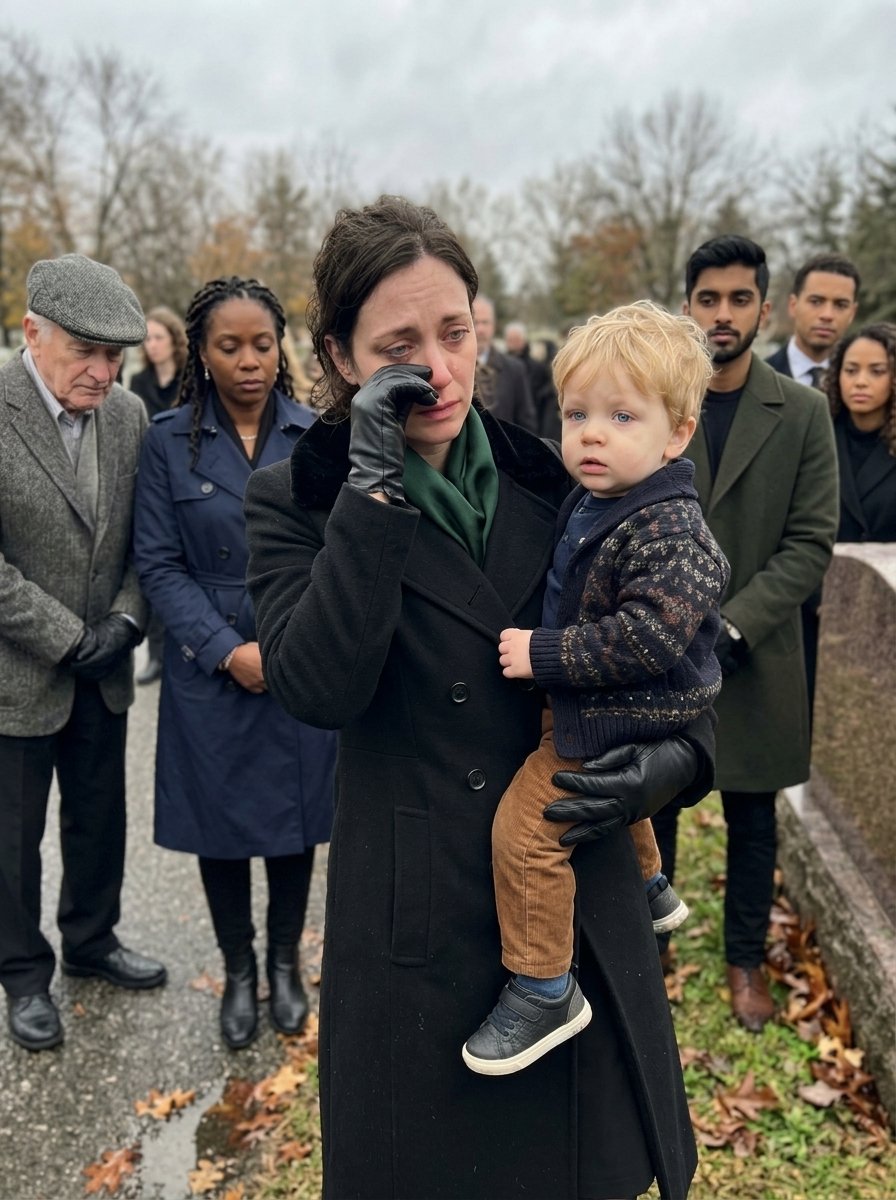 At My Mother’s Funeral, a Woman Slipped a Baby Into My Arms and Said…