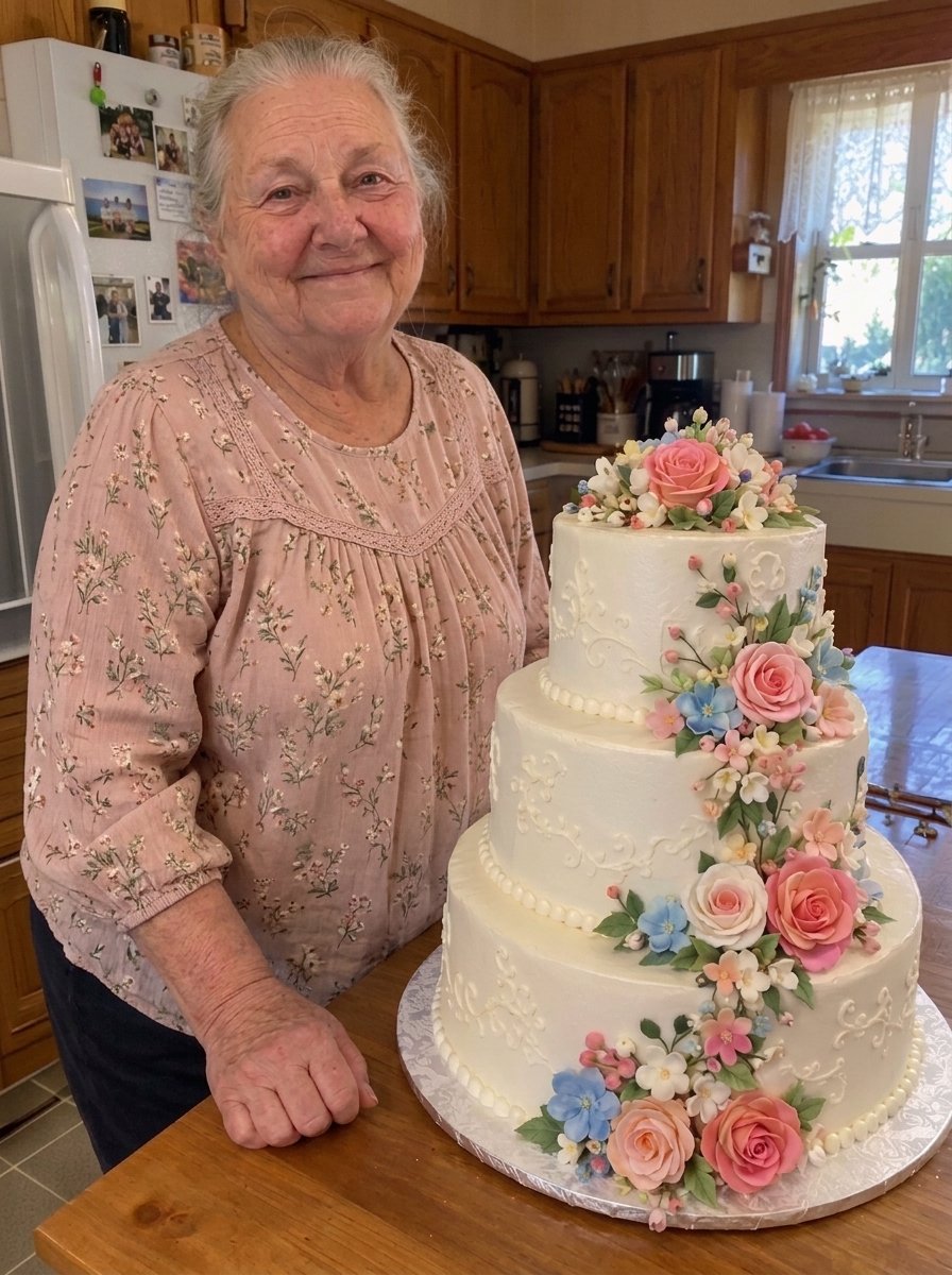 A Man’s Fiancée Asked His Grandmother to Make Her a Huge Wedding Cake, Then Refused to Pay for It – So His Sister Prepared a Wedding Gift She’ll Never Forget