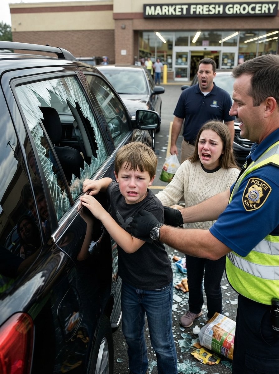 PART3″My Stepfather Struck My Little Brother and Locked Him Inside a Sweltering Car Because He Refused to Call Him ‘Dad’ – I Made Sure That Was the Last Time He Ever Touched Him”