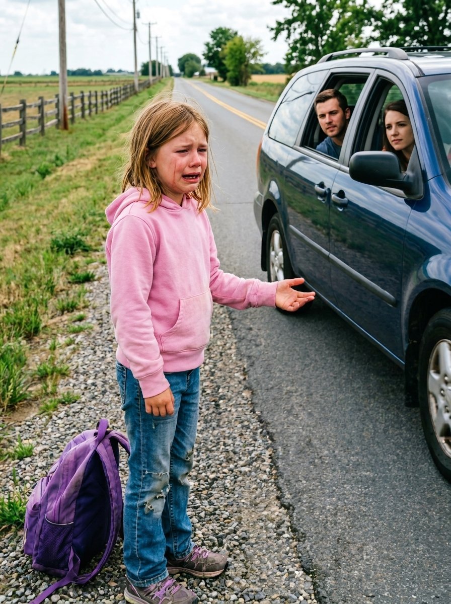PART3 “An 8-Year-Old Girl Got Carsick During a Family Trip, and Her Grandparents Left Her on the Side of the Road, Snapping, ‘You’re Ruining Everything’ — They Never Imagined Who Would Find Her First”