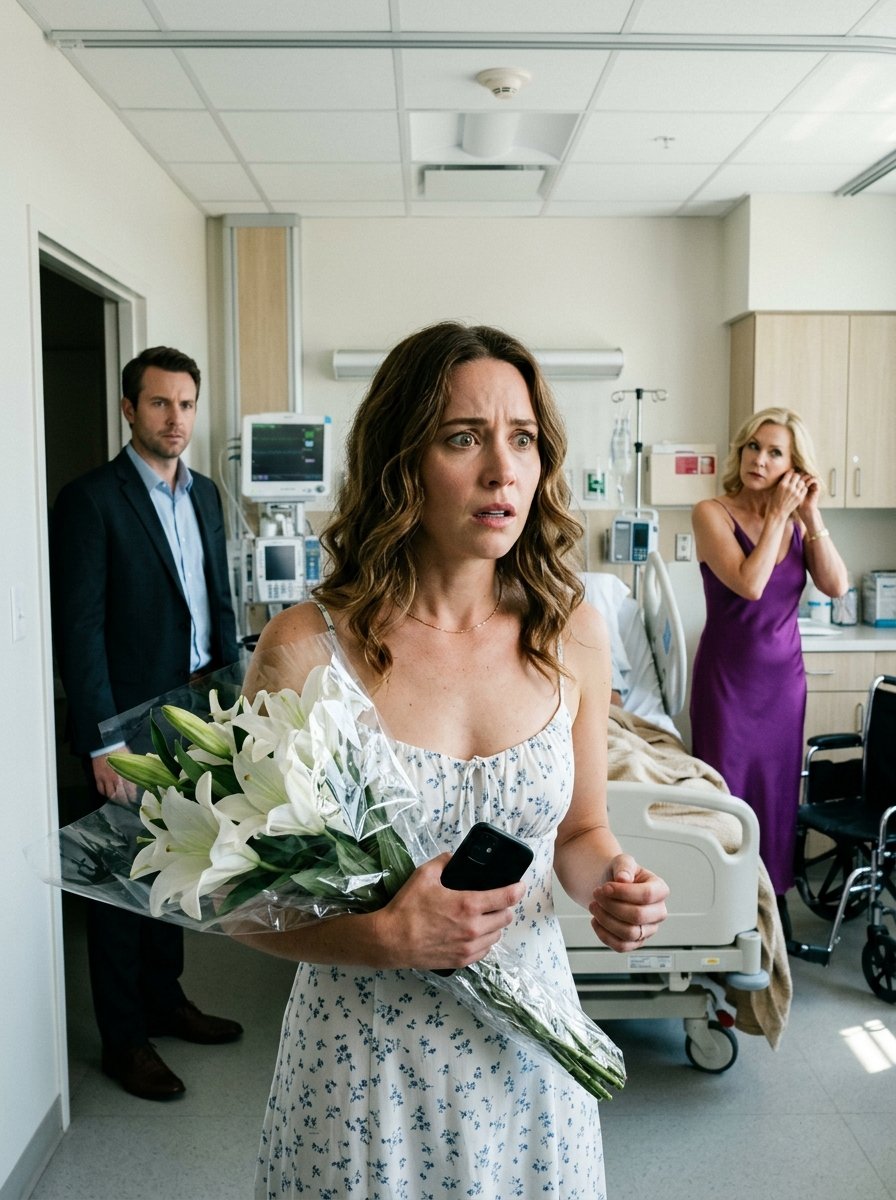 I went to the hospital to say my final goodbyes to my mother-in-law, who was supposedly dying, but I pushed open the wrong hospital door and caught her standing up, fixing her hair. “Weren’t you the one who claimed you couldn’t walk?” I asked.