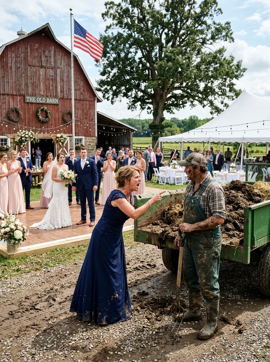 “She Claimed My 200-Year-Old Oak Tree for Her Luxury Wedding Backdrop and Told Me to Move My Truck Off My Own Land. I Had a Different Plan.”